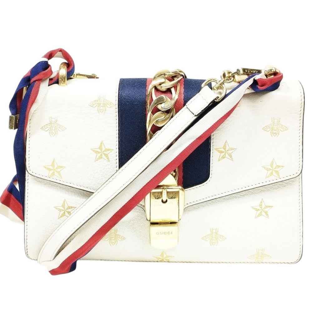 Gucci Sylvie Leather Crossbody Bag
